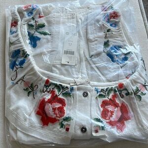 Anthropology off shoulder top